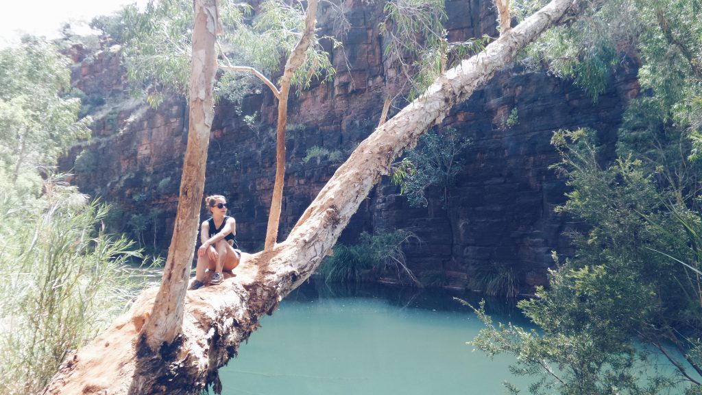 getting my Jane on Karijini NP Australia