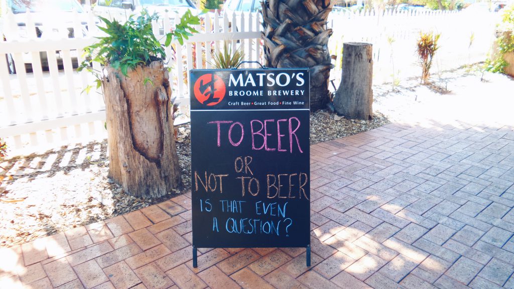 Matso bar Broome WA