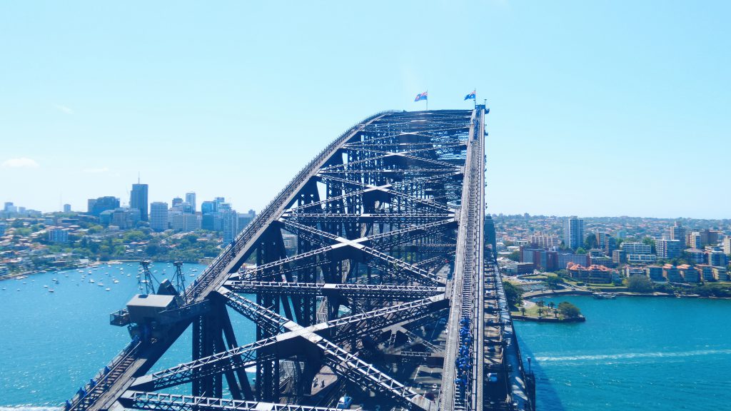 Top Harbour bridge Sydney