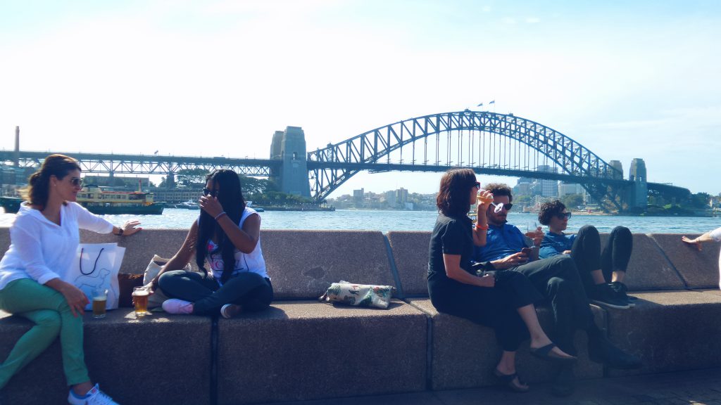 city life Sydney Harbour Bridge