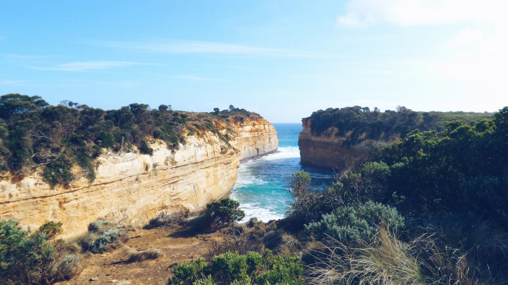 overlooking Loch Ard Gorge