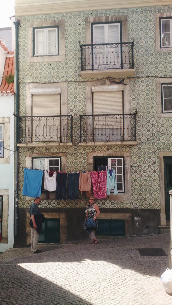 laundry streets Barrio Alto Lisbon