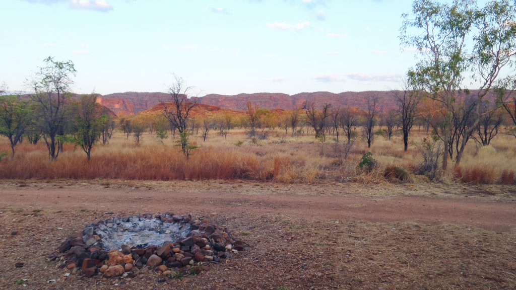 Campsite Purnululu National Park Western Australia