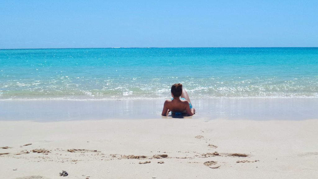 Alone on Turquoise Bay Ningaloo Reef WA