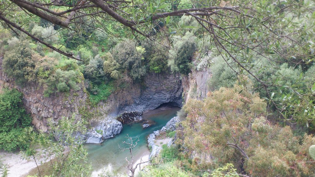 Gole dell'Alcantara Motta Camastra Italia