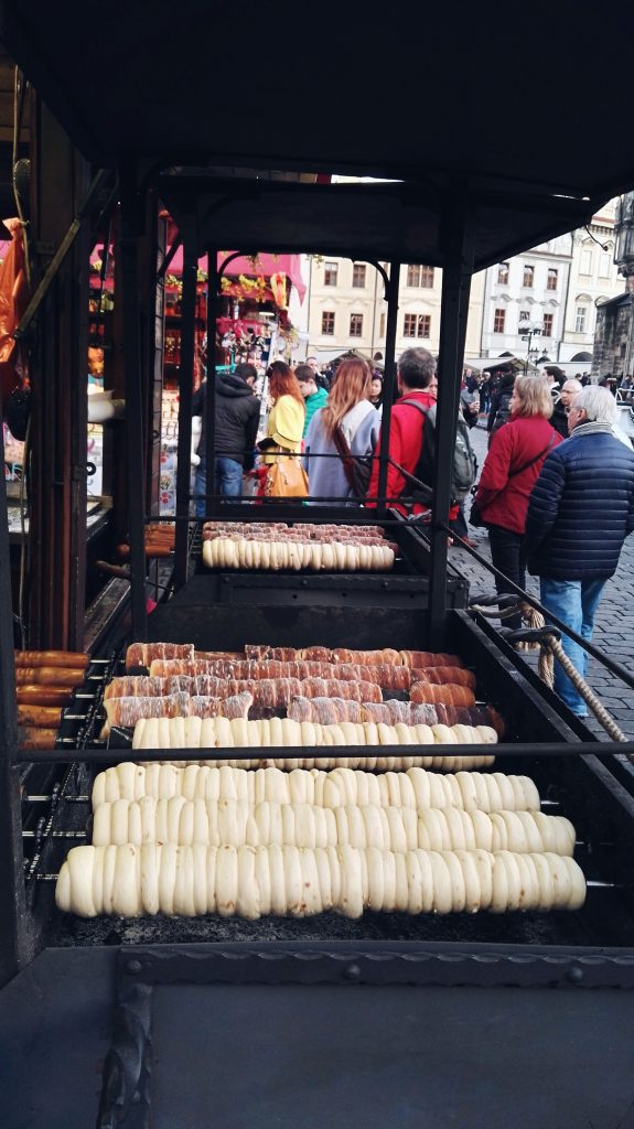 Trdelník stall Old Town Square Prague