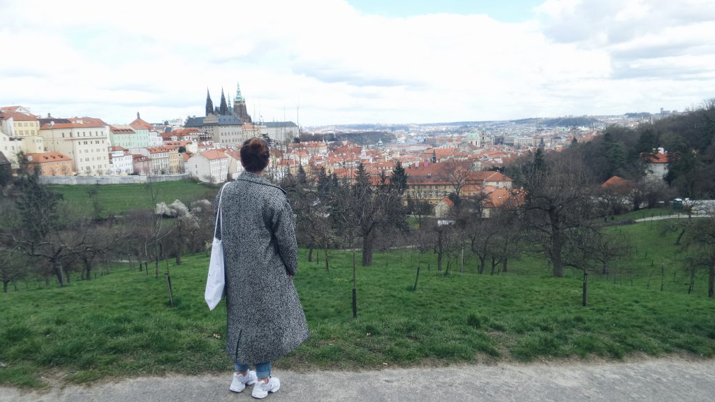 overlooking Praha from Petrin Park