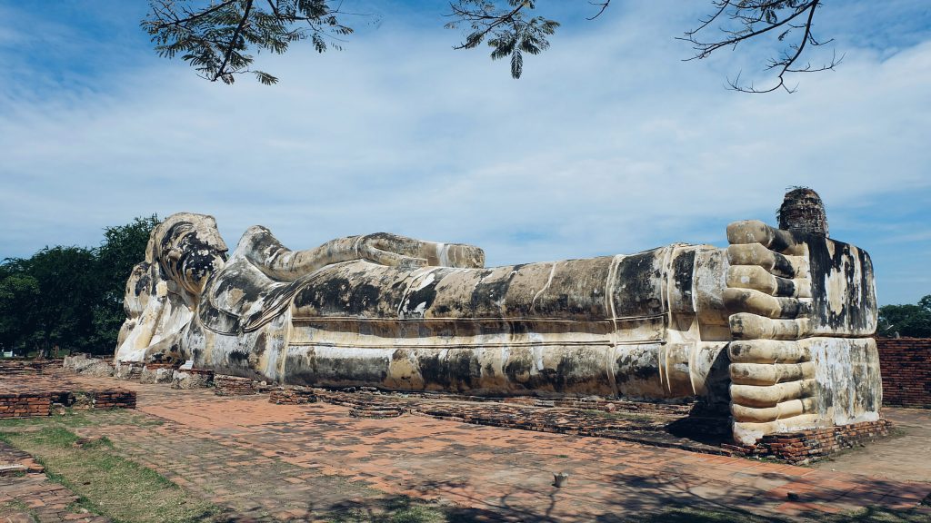 Reclining Buddha Wat Lokkayasutharam Ayutthaya