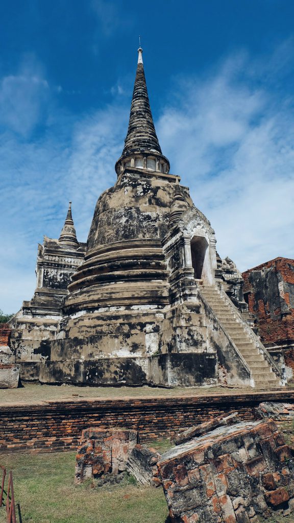stupa Wat Phra Si Sanphet Ayutthaya