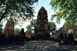 Wat Maha That Ayutthaya Thailand