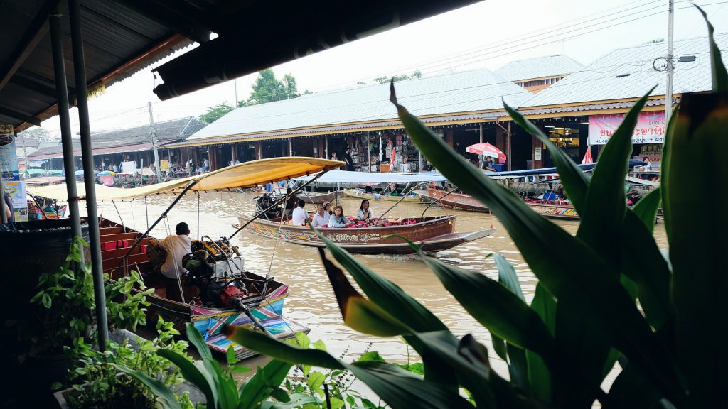 Amphawa canal shot Thailand