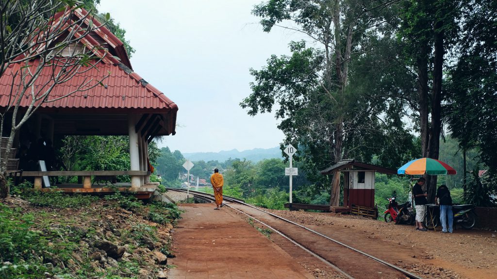 Tham Krasae Station Kanchanaburi Thailand