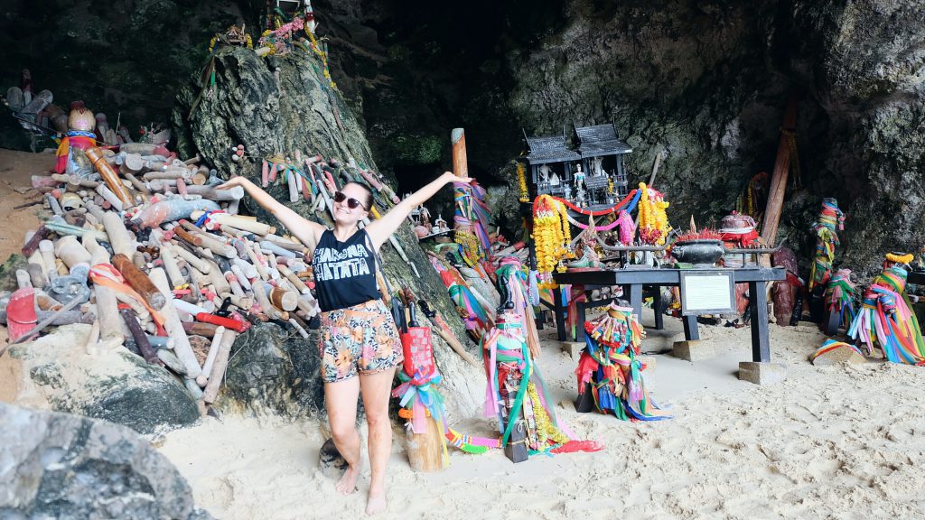 Princess Cave at Phra Nang Beach Thailand