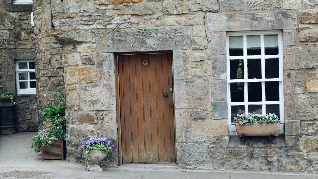 cute village house Dean Village Edinburgh