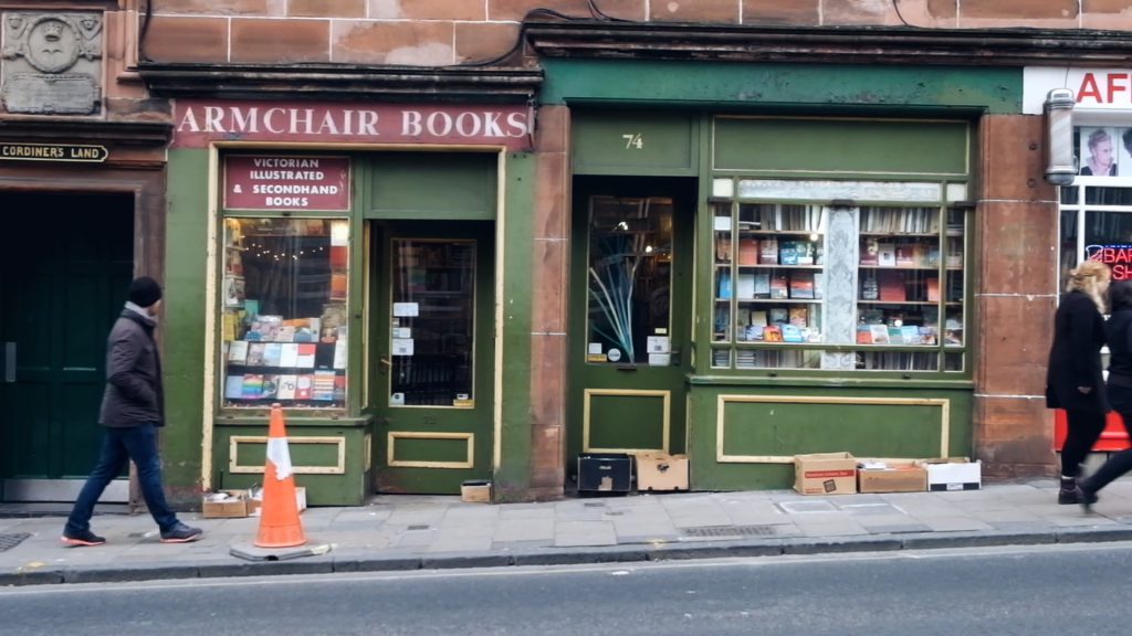 book store Edinburgh old town