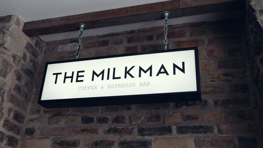 Milkman coffee shop Old Town Edinburgh