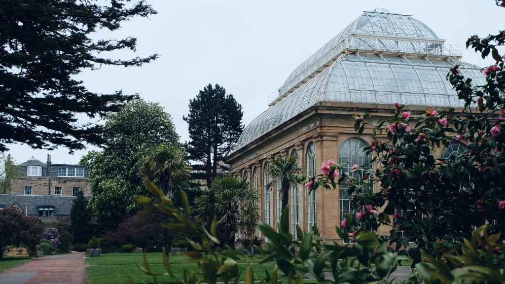 beautiful Glass Houses Edinburgh nature