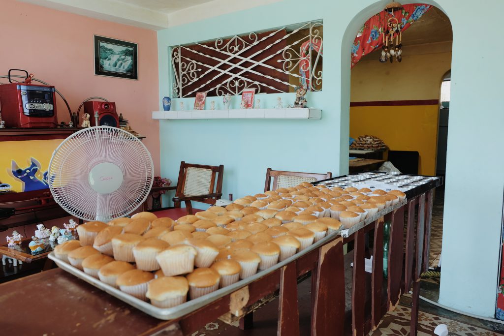 baked cupcakes Cienfuegos Cuba