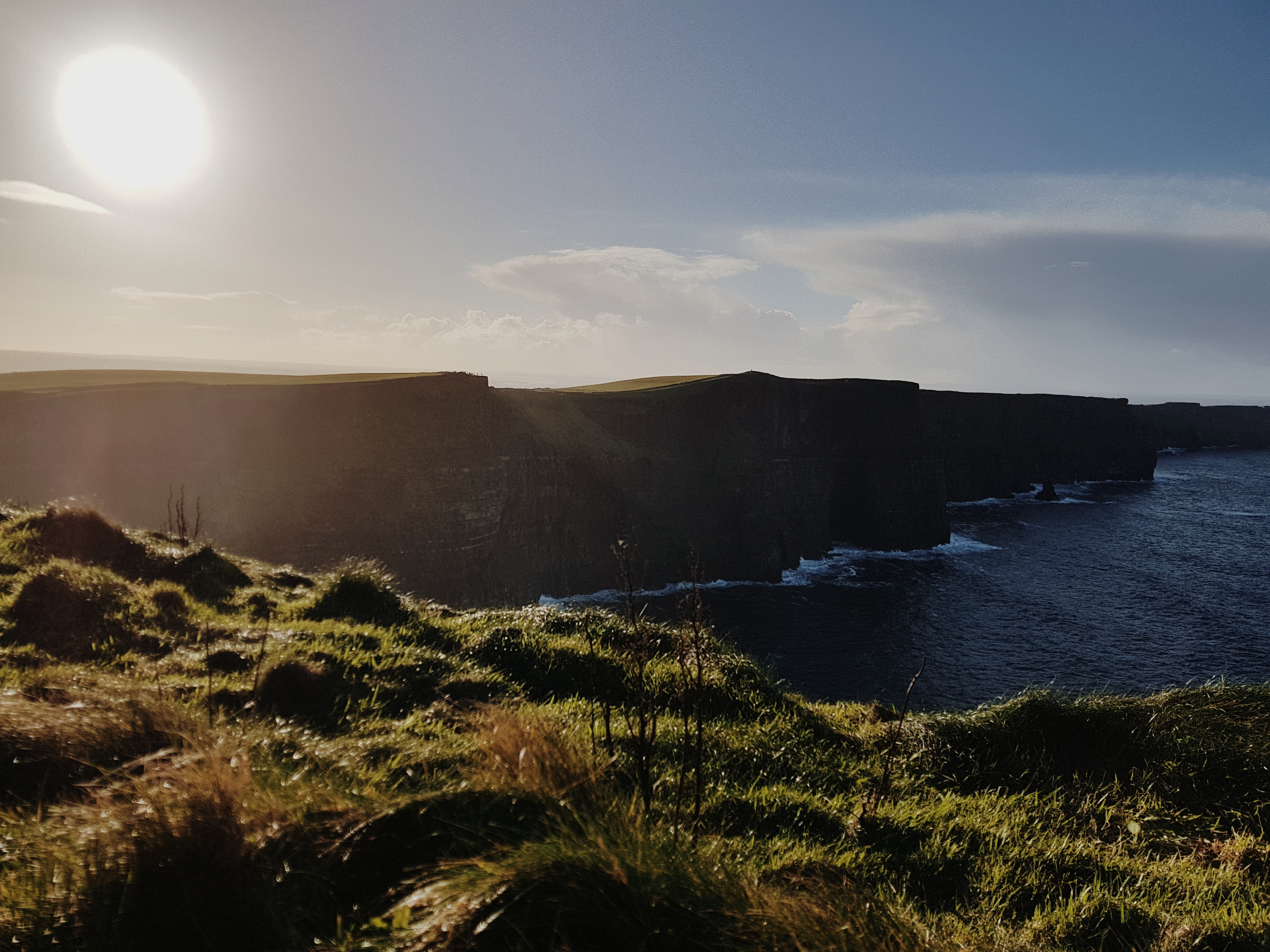 Cliffs of Moher sunny day Ireland Europe