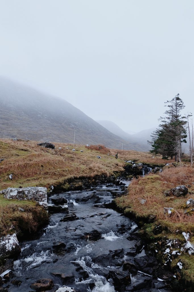 river mist Connemara NP roadtripIreland