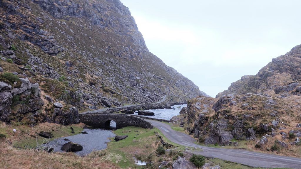 picturesque route Gap of Dunloe Ring of Kerry Ireland roadtrip