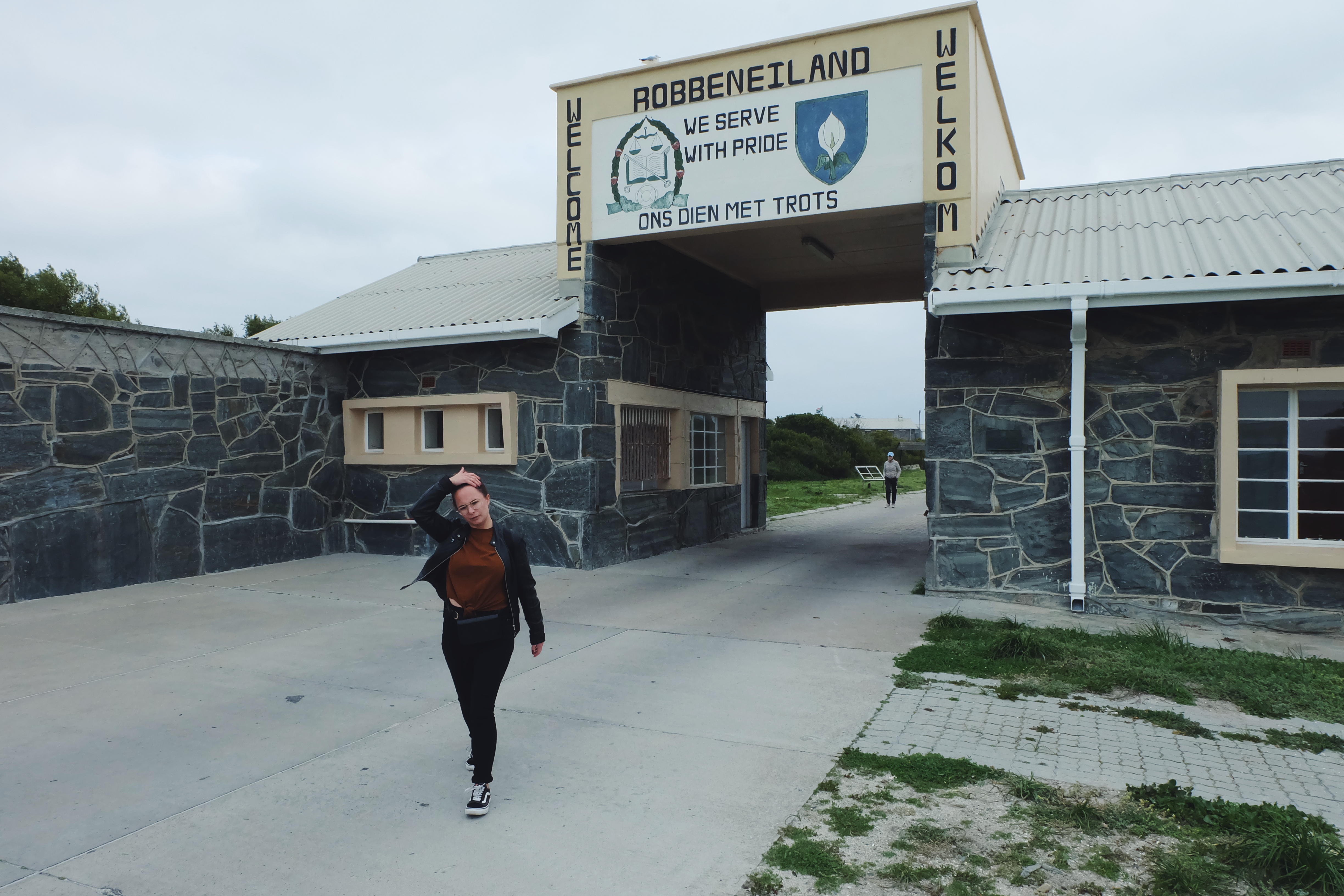 leaving Robben Island