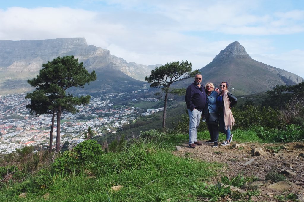 Signal Hill view Cape Town South Africa