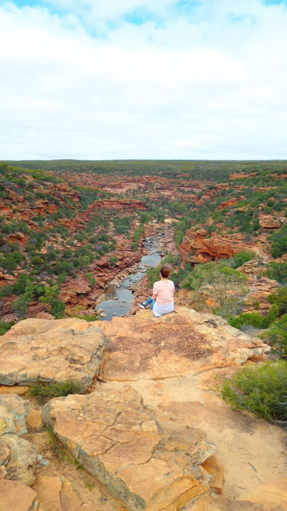 view Kalbarri lookout WA