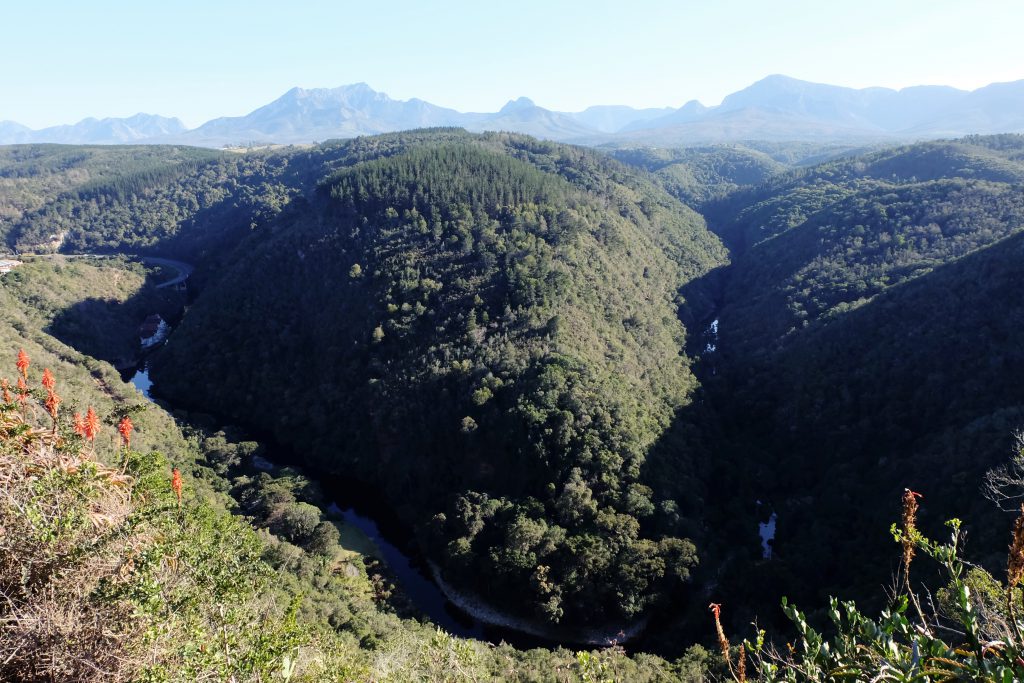 Map of Africa Lookout Wilderness SA