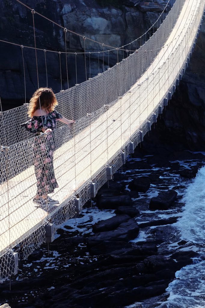 suspension bridge Storms River Tsitsikamma NP SA