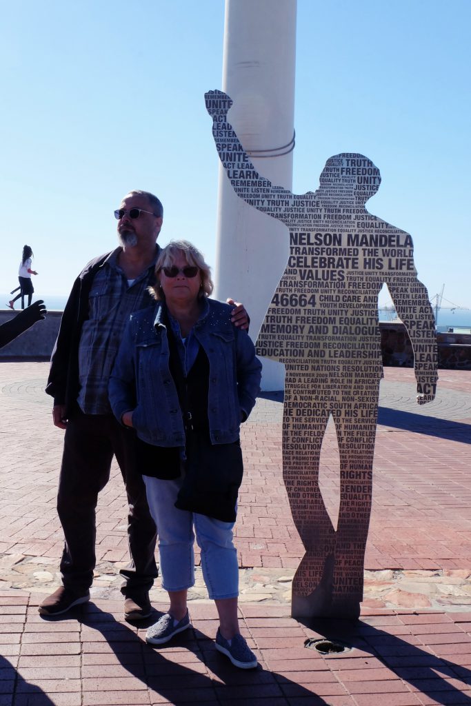 Mandela art Donkin Reserve Port Elizabeth SA