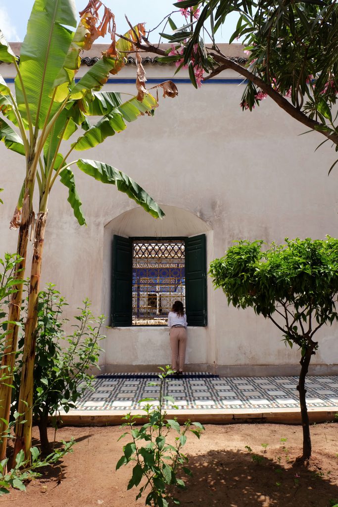 garden Bahia Palace Marrakech