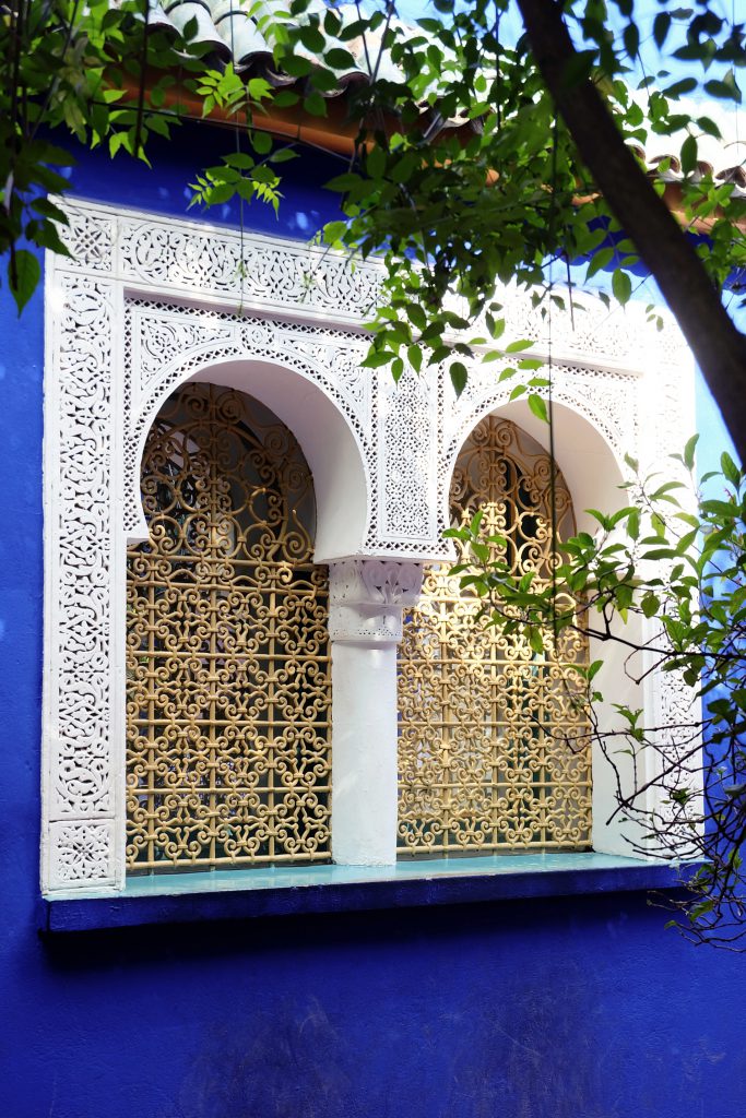 window architecture Jardin Majorelle Marrakech