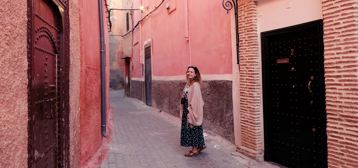 getting lost Marrakech Morocco Africa