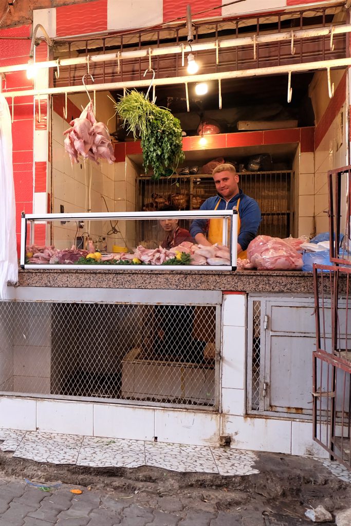 friendly shopkeeper souk Marrakech