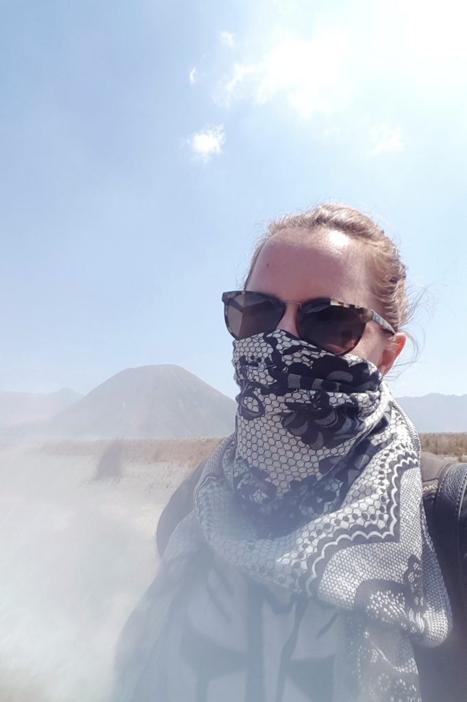 sea of sand hike Mount Bromo Java