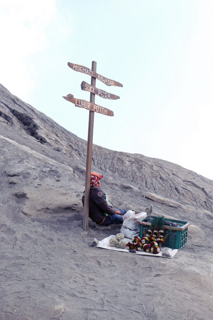 vendor top Mount Bromo Java