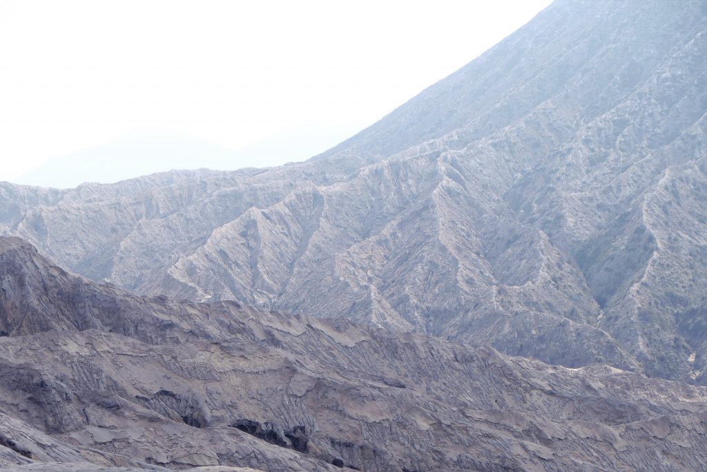 Mount Bromo close up picture volcano