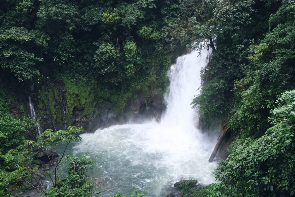 Catarata Rio Celeste Costa Rica rainy season