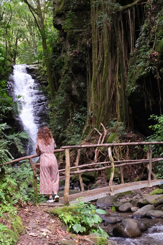 Monteverde waterfall nature Costa Rica