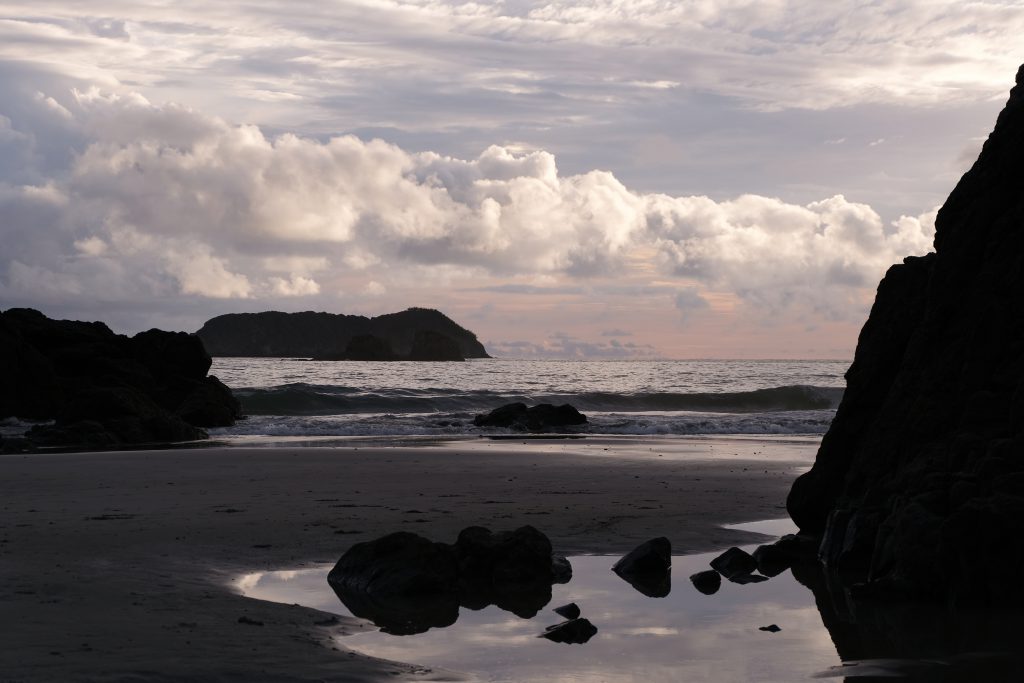 Pacific Coast sunset Playa Espadilla Costa Rica