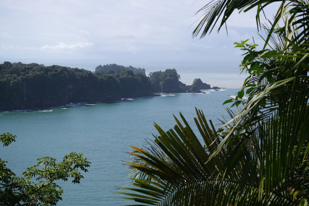 viewpoint Pacific Coast Manuel Antonio NP Costa Rica