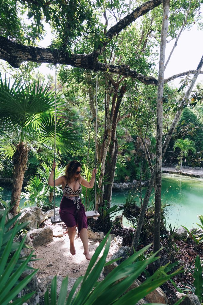 swing chair Yax-Kin Tulum Mexico