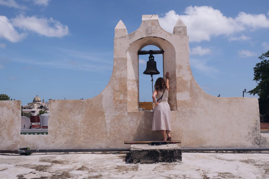 Puerta de Tierra city view Campeche Mexico