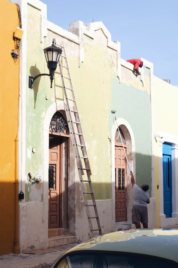 everyday life Campeche Mexico