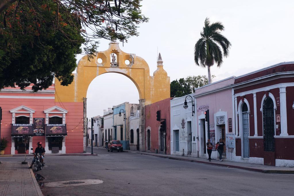Arco de San Juan Merida Mexico