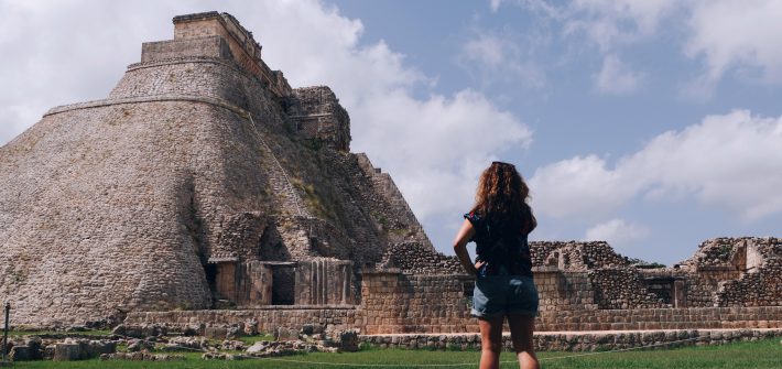 Uxmal Maya ruin Medina Mexico