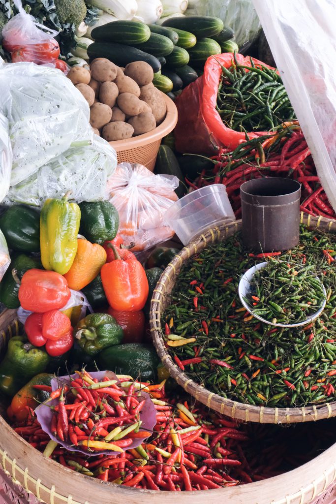 fresh peppers pasar sentral Malino Sulawesi