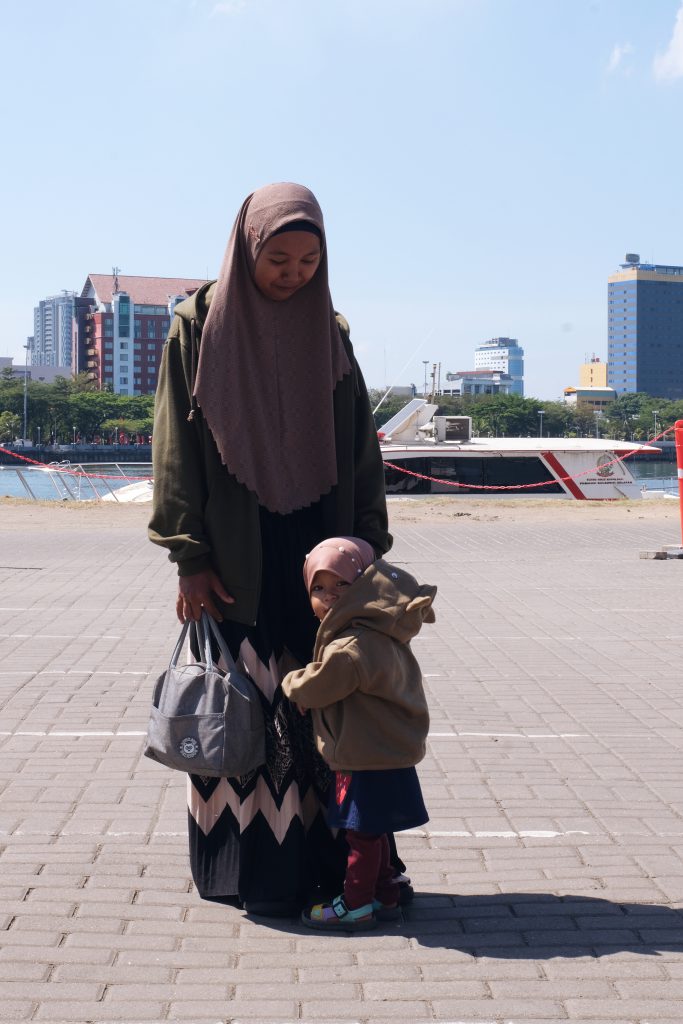 local mother Makassar Sulawesi