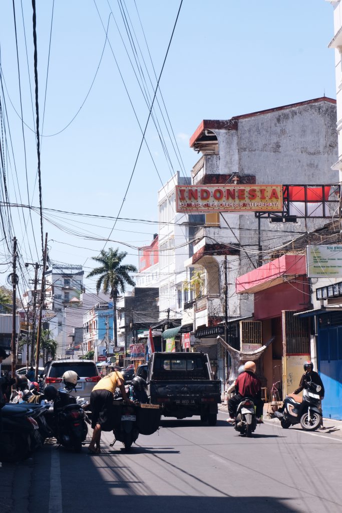 streets Makassar Sulawesi Indonesia